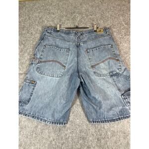 Urban Pipeline UP Carpenter Denim Shorts Mens 36 Utility Pockets Work Outdoor